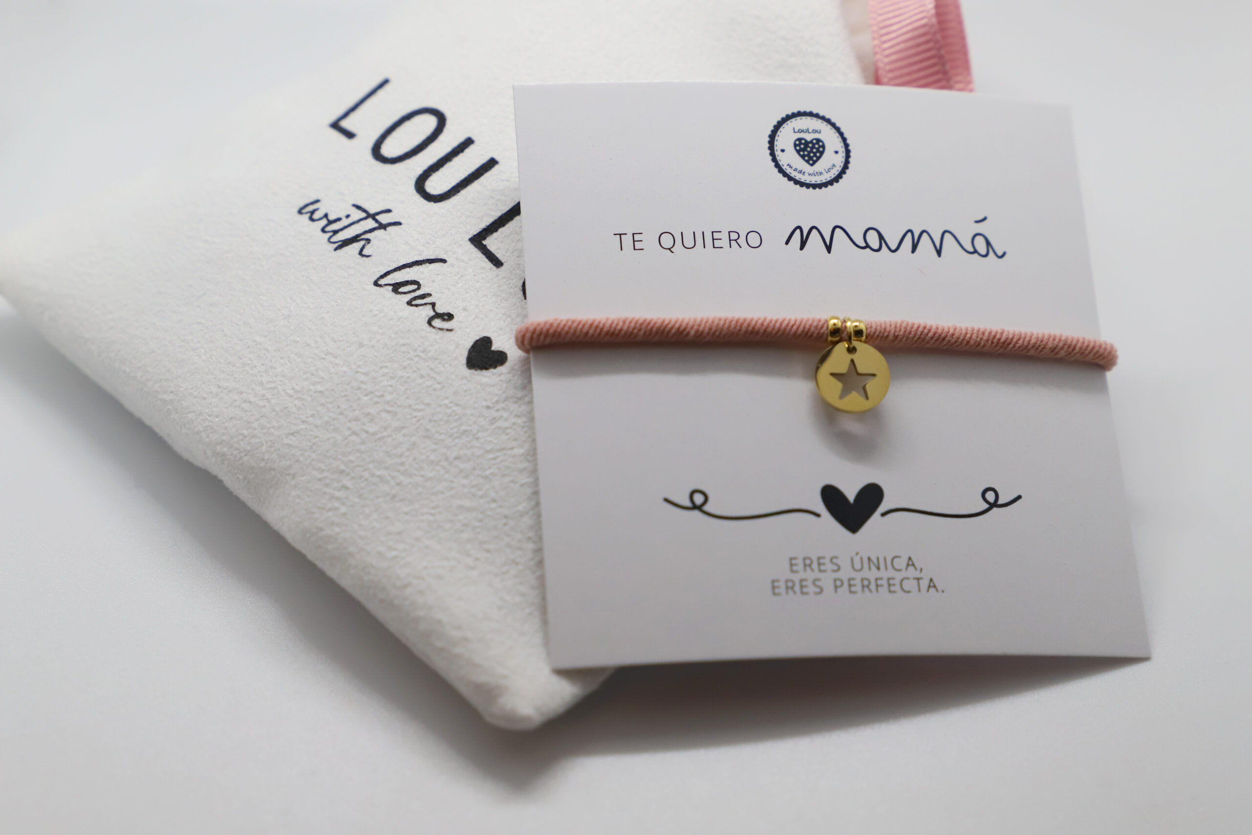 Pulsera estrella Te quiero mama